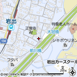 和歌山県岩出市高塚356周辺の地図