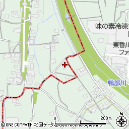 香川県木田郡三木町井戸1483周辺の地図