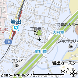 和歌山県岩出市高塚358周辺の地図
