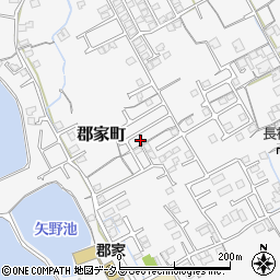 香川県丸亀市郡家町2101-6周辺の地図