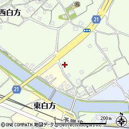 香川県仲多度郡多度津町西白方639-1周辺の地図