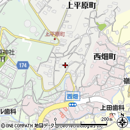 広島県呉市上平原町4-33周辺の地図