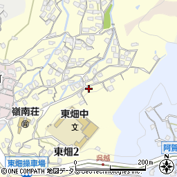 広島県呉市上畑町13-2周辺の地図