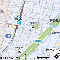 和歌山県岩出市高塚338周辺の地図