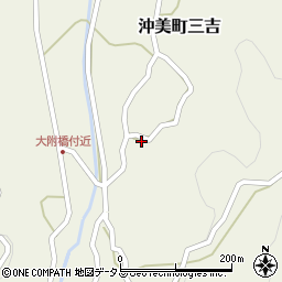 広島県江田島市沖美町三吉690-3周辺の地図