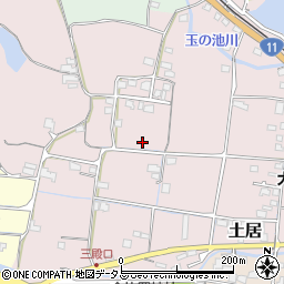 香川県東かがわ市土居233周辺の地図