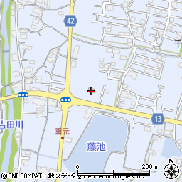 香川県木田郡三木町氷上2563-2周辺の地図