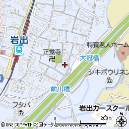 和歌山県岩出市高塚360-1周辺の地図