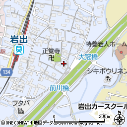 和歌山県岩出市高塚360周辺の地図