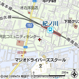 和歌山県和歌山市市小路176周辺の地図