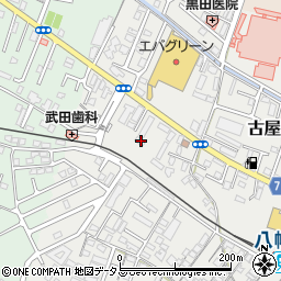 和歌山県和歌山市古屋96周辺の地図