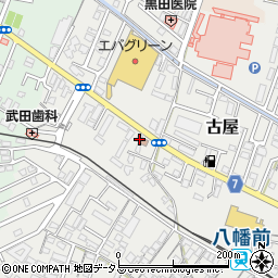 和歌山県和歌山市古屋86周辺の地図