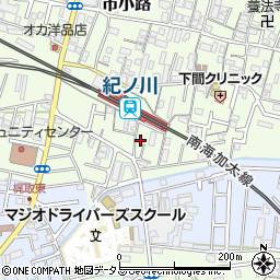 和歌山県和歌山市市小路423-5周辺の地図