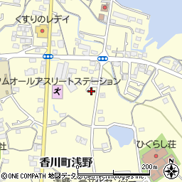 香川県高松市香川町浅野1018周辺の地図