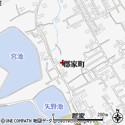 香川県丸亀市郡家町2095-6周辺の地図