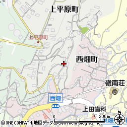 広島県呉市上平原町4-25周辺の地図