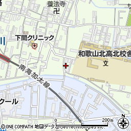 和歌山県和歌山市市小路391-2周辺の地図