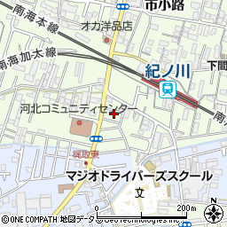 和歌山県和歌山市市小路181-18周辺の地図