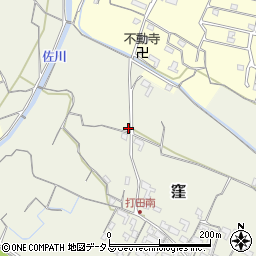 和歌山県紀の川市窪466-1周辺の地図