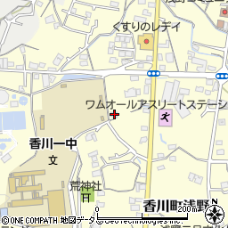 香川県高松市香川町浅野990周辺の地図