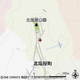 広島県呉市北塩屋町周辺の地図