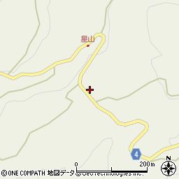 和歌山県伊都郡かつらぎ町星山261周辺の地図