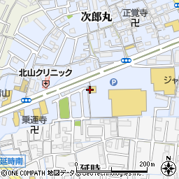赤から 和歌山 紀ノ川店周辺の地図