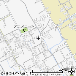 香川県丸亀市郡家町1345-2周辺の地図
