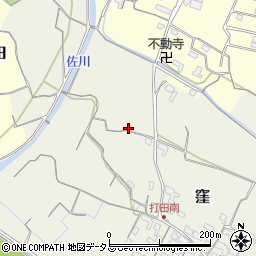和歌山県紀の川市窪462周辺の地図