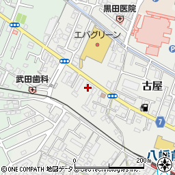 和歌山県和歌山市古屋93周辺の地図
