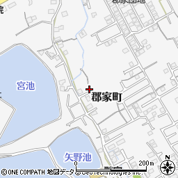 香川県丸亀市郡家町2095周辺の地図