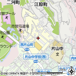 広島県呉市西片山町周辺の地図