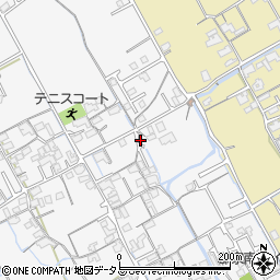 香川県丸亀市郡家町1346-2周辺の地図