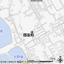 香川県丸亀市郡家町2100周辺の地図