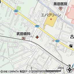 和歌山県和歌山市古屋102周辺の地図