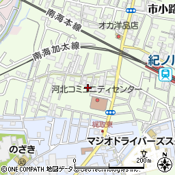 和歌山県和歌山市市小路198-7周辺の地図