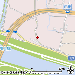 和歌山県和歌山市田屋74周辺の地図