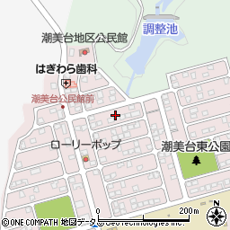 兵庫県南あわじ市潮美台2丁目9周辺の地図