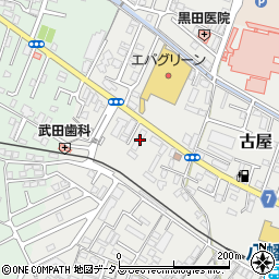和歌山県和歌山市古屋95周辺の地図