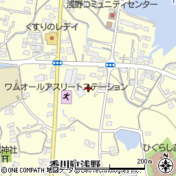 香川県高松市香川町浅野1021周辺の地図