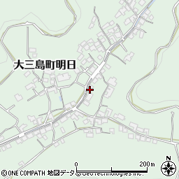 愛媛県今治市大三島町明日1941周辺の地図