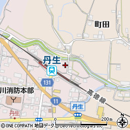 香川県東かがわ市土居41周辺の地図