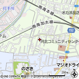 和歌山県和歌山市市小路204-6周辺の地図