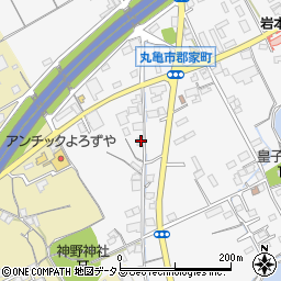 香川県丸亀市郡家町2377周辺の地図