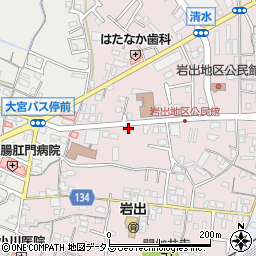 井谷化粧品店周辺の地図