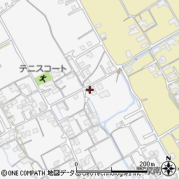 香川県丸亀市郡家町1638-3周辺の地図