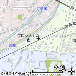 和歌山県和歌山市市小路216-2周辺の地図