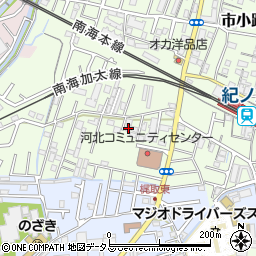 和歌山県和歌山市市小路198-32周辺の地図