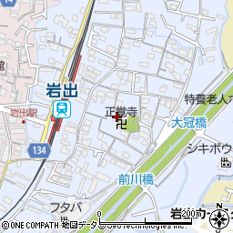 和歌山県岩出市高塚328周辺の地図