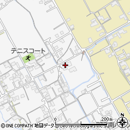 香川県丸亀市郡家町1638-1周辺の地図